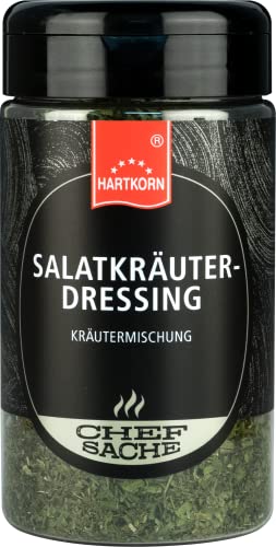 Salatkräuter Dressing Chefsache - 60 g (13 cm hoch und ⌀ 6,5cm) von Hartkorn - wiederverschließbar und wiederbefüllbar von Hartkorn