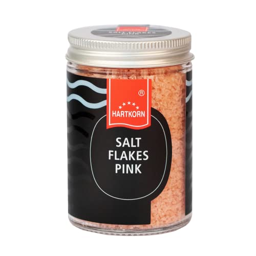 Salt Flakes Pink - 60 g im Gourmet Glas von Hartkorn - wiederverschließbar und wiederbefüllbar von Hartkorn