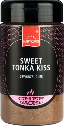 Sweet Tonka Kiss Chefsache - 285 g (13 cm hoch und ⌀ 6,5cm) von Hartkorn - wiederverschließbar und wiederbefüllbar von Hartkorn