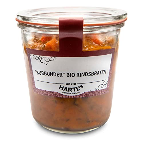 Bio Burgunder Rindsbraten 460g von Hartl's Kulinarikum