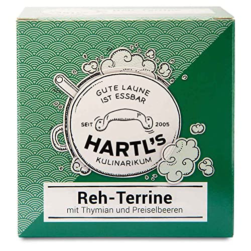 Reh-Terrine mit Thymian und Preiselbeeren 100g Reh-Terrine mit Thymian und Preiselbeeren 100g von Hartl's Kulinarikum