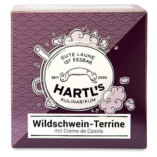 Wildschwein-Terrine mit Creme de Cassis 100g von Hartl's Kulinarikum