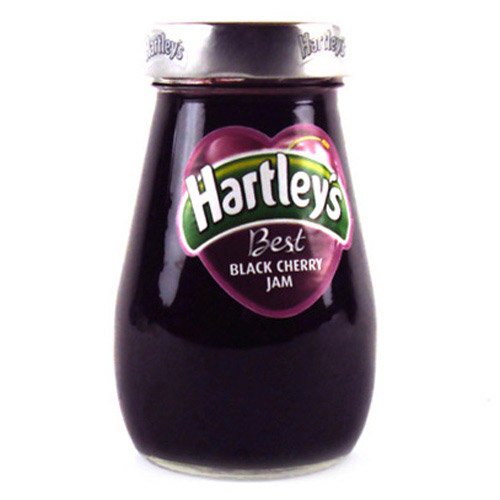 Hartley's Best Black Cherry Jam 340g - fruchtige Schwarzkirschen Marmelade von Hartleys