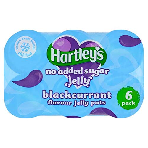 Hartley's No Added Sugar Blackcurrant Jelly Pot Multipack 6 x 115g von Hartley's