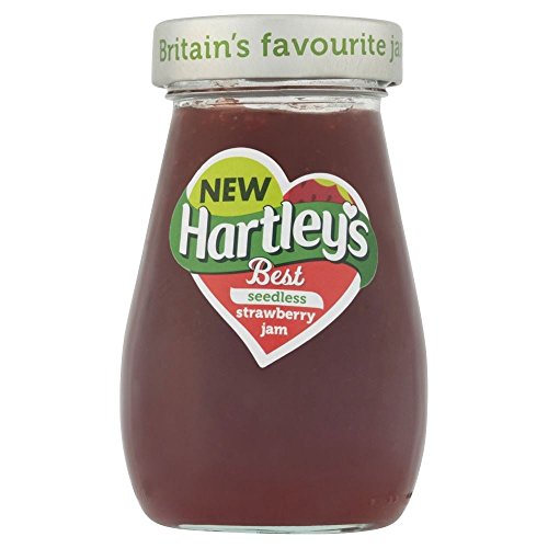Hartley besten Seedless Strawberry Jam (340g) - Packung mit 2 von Hartleys