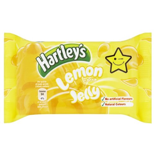 Hartleys Lemon Flavour Jelly 12 x 135gm von Hartleys