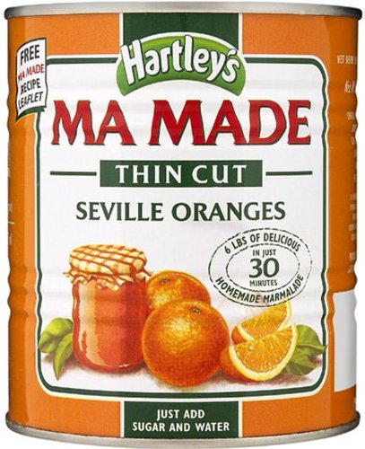 Hartleys Ma Made Thin Cut Seville Orange Marmalade 850 g (Pack of 3) von Tcllka