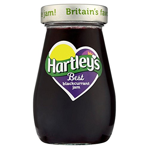 Hartleys schwarze Johannisbeeren Marmelade - 340g x 2 Doppelpack von Hartleys