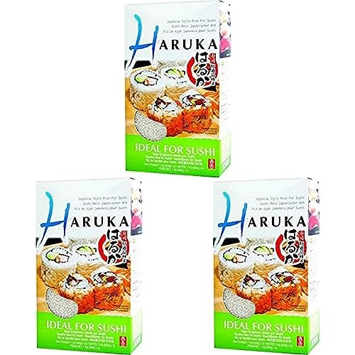 HARUKA - Sushi Reis, (1 X 1 KG) (Packung mit 3) von Haruka