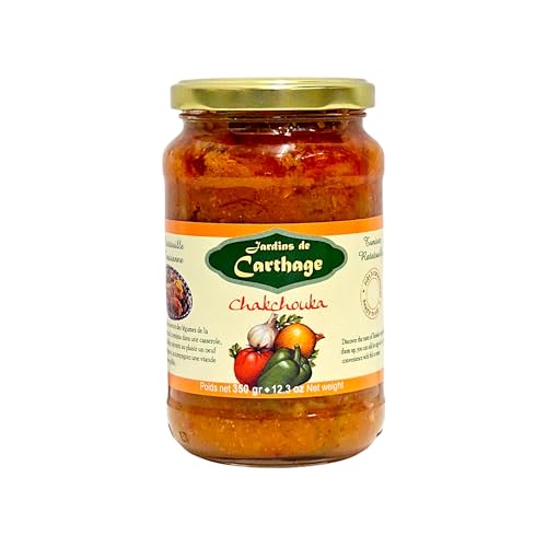 Scharfe Shakshuka 350g – Fertiggericht aus dem schönen, sonnigen Tunesien – Würziges Kochrezept mit Tomaten, Paprika & Chili – Perfekt für Frühstück & Mittagessen - Vegetarisch Scharfe Shakshuka 350g – Fertiggericht aus dem schönen, sonnigen Tunesien – Würziges Kochrezept mit Tomaten, Paprika & Chili – Perfekt für Frühstück & Mittagessen - Vegetarisch von Harvessa