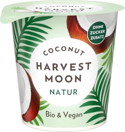 Harvest Moon Bio Coconut Natur - 6 x 125 gr, Kokosnuss, Flüssigkeit, Vegan, Kokosmilchersatz, Kokosmilchersatz von Harvest 2000