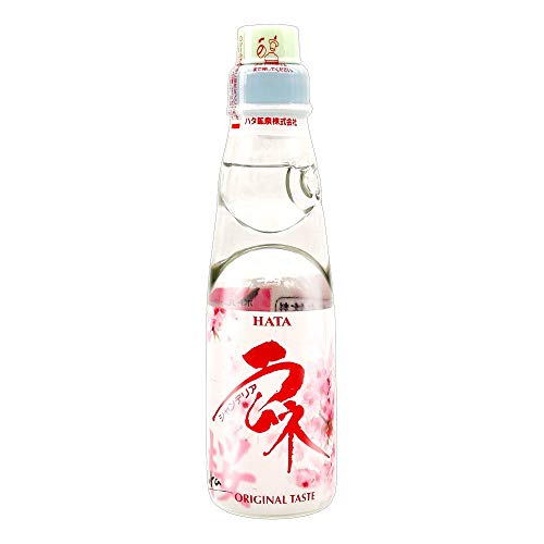 Hatakosen Ramune Japanisches Sodawasser Sakura-Geschmack, 200 ml von Hatakosen