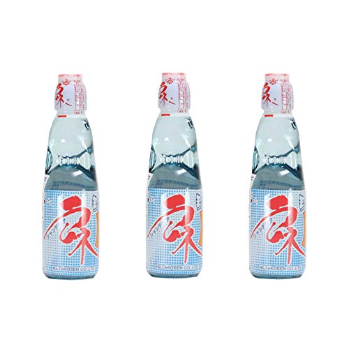 Hatakosen Ramune Original 200 ml (3 Flaschen) von Hatakosen