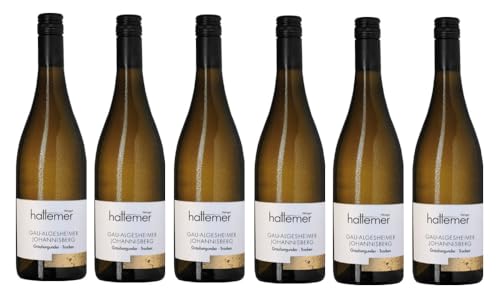 6x 0,75l - 2023er - Hattemer - Gau-Algesheimer Johannisberg - Grauburgunder - Qualitätswein Rheinhessen - Deutschland - Weißwein trocken 6x 0,75l - 2023er - Hattemer - Gau-Algesheimer Johannisberg - Grauburgunder - Qualitätswein Rheinhessen - Deutschland - Weißwein trocken von Hattemer