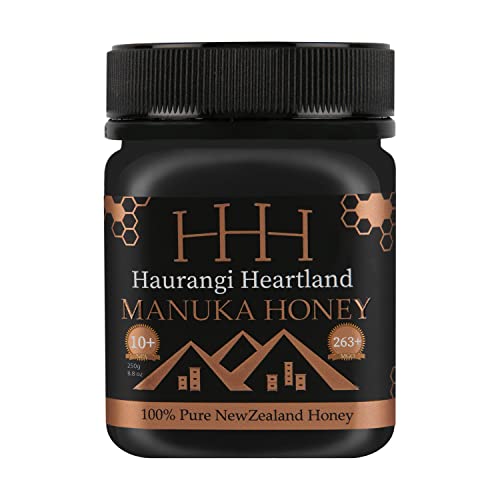 Haurangi Heartland – Cremiger Manuka Honig MGO 263+ | 250g, Aromatisch 100% rein, Zertifiziert aus Neuseeland | 10+ UMF von Haurangi Heartland