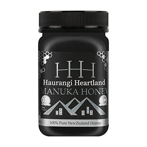 Haurangi Heartland Manuka Honig MGO 514+, 500g - Hochwertiger, Rein, Roh - Abgefüllt und zertifiziert in Neuseeland Haurangi Heartland Manuka Honig MGO 514+, 500g - Hochwertiger, Rein, Roh - Abgefüllt und zertifiziert in Neuseeland von Haurangi Heartland