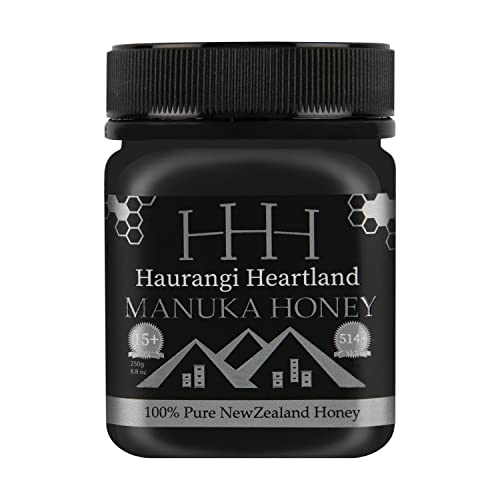 Haurangi Heartland Manuka Honig MGO 514+, 250g - Hochwertiger, Rein, Roh - Abgefüllt und zertifiziert in Neuseeland Haurangi Heartland Manuka Honig MGO 514+, 250g - Hochwertiger, Rein, Roh - Abgefüllt und zertifiziert in Neuseeland von Haurangi Heartland