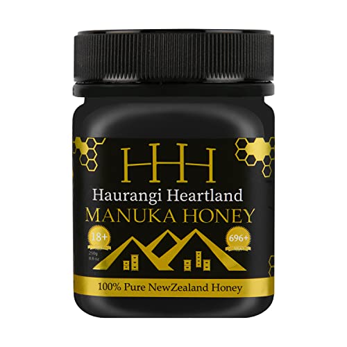 Haurangi Heartland – Cremiger Manuka Honig MGO 696+ | 250g, Aromatisch 100% rein, Zertifiziert aus Neuseeland | 18+ UMF von Haurangi Heartland