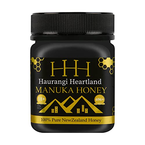 Haurangi Heartland Manuka Honig MGO 696+, 250g - Hochwertiger, Rein, Roh - Abgefüllt und zertifiziert in Neuseeland Haurangi Heartland Manuka Honig MGO 696+, 250g - Hochwertiger, Rein, Roh - Abgefüllt und zertifiziert in Neuseeland von Haurangi Heartland