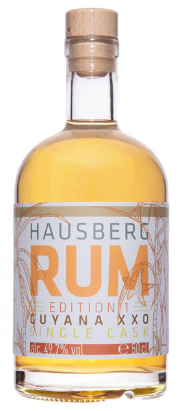 Hausberg Edition 1 Guyana XXO Rum 49,7% vol. 0,5 l von Hausberg Spirituosen