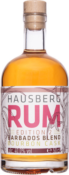 Hausberg Edition 2 Barbados Blend Bourbon Cask Rum 40% vol. 0,5 l von Hausberg Spirituosen