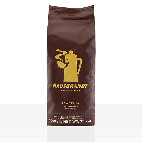 HAUSBRANDT Academia Dark Roast 6 x 1kg Kaffee ganze Bohne von Hausbrandt