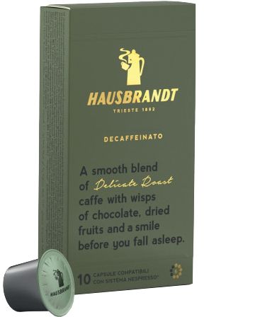 Hausbrandt Decaffeinato Nespresso®*-kompatible Kapseln von Hausbrandt