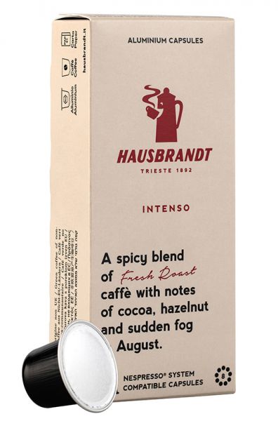 Hausbrandt Intenso Nespresso®*-kompatible Kapseln von Hausbrandt