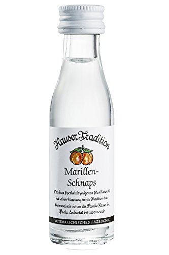 Hauser Tradition Marillen Schnaps 0,02 Liter Miniatur von Hauser Tradition Marillen Schnaps 0,02 Liter Miniatur