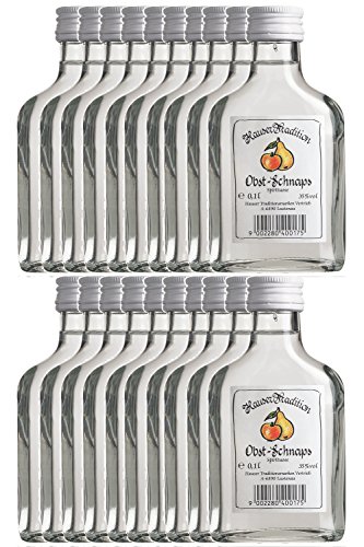 Hauser Tradition Obst Schnaps 20 x 0,1 Liter von Hauser Tradition Obst Schnaps 20 x 0,1 Liter