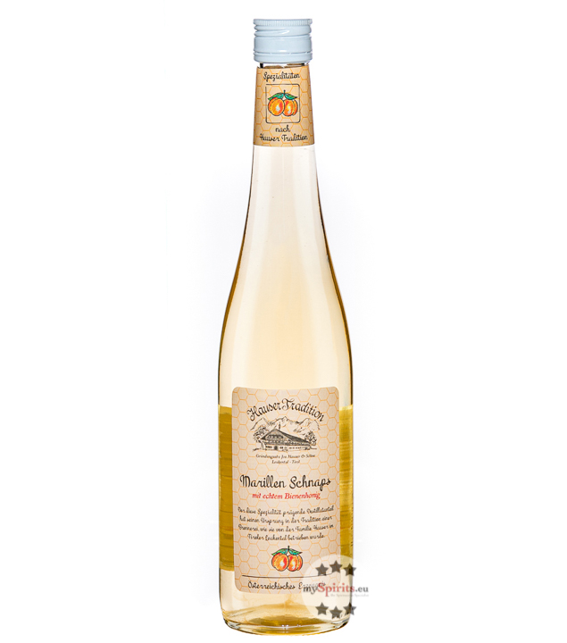 Hauser Marillen Schnaps mit Honig 0,7l (35 % vol., 0,7 Liter) von Hauser Tradition