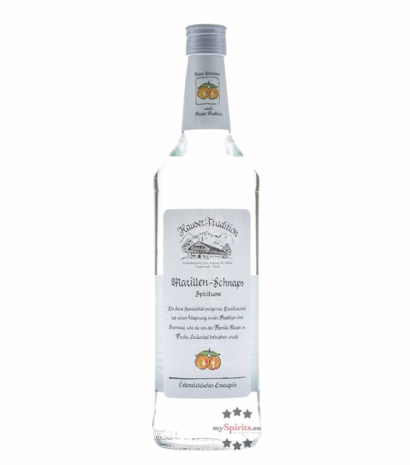Hauser Marillen Schnaps  (35 % vol., 1,0 Liter) von Hauser Tradition