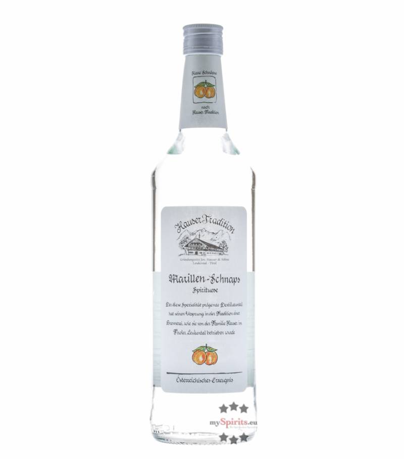 Hauser Marillen Schnaps  (35 % vol., 1,0 Liter) von Hauser Tradition