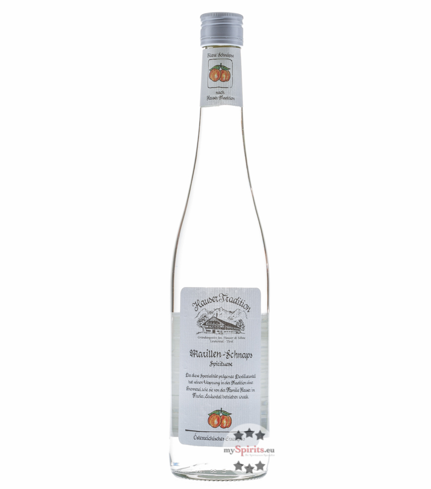 Hauser Marillen Schnaps 0,7l (35 % vol., 0,7 Liter) von Hauser Tradition