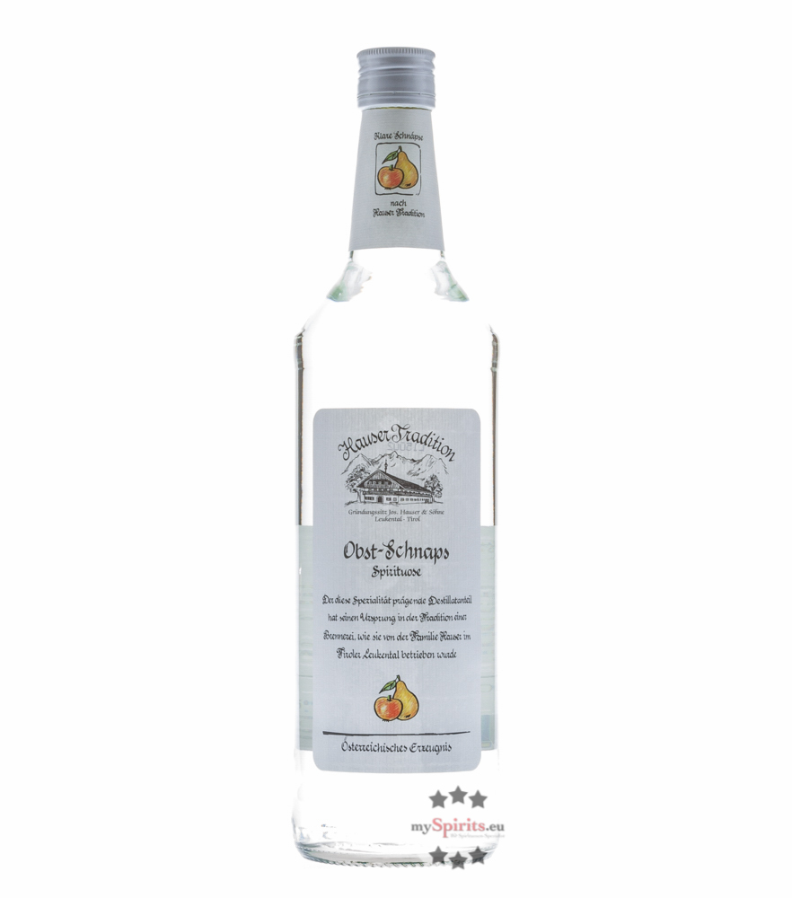 Hauser Obst Schnaps  (35 % vol., 1,0 Liter) von Hauser Tradition