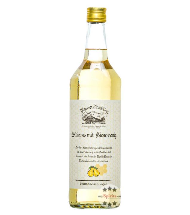 Hauser Williams-Schnaps mit Honig  (35 % vol., 1,0 Liter) von Hauser Tradition