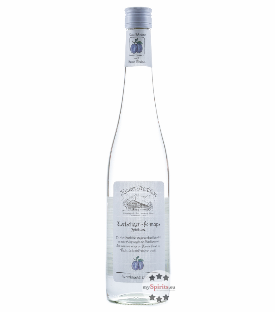 Hauser Zwetschgen Schnaps (35 % vol., 0,7 Liter) von Hauser Tradition