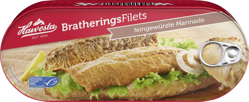 Hawesta Bratheringsfilets feingewürzte Marinade Hawesta Bratheringsfilets feingewürzte Marinade von Hawesta