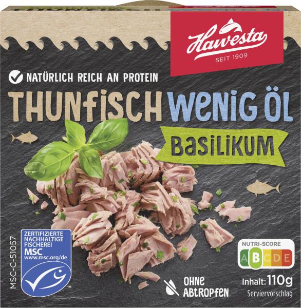 Hawesta Thunfisch Basilikum wenig Öl von Hawesta