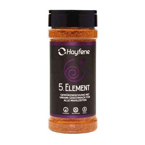 Hayfene 5. Element Gewürzmischung - Ideal für Fleisch, Fisch, Gemüse und mehr, İdealerweise Geschenk für Männer, Im Gewürzglas, Grillzubehör, Vegan, Zusatzstofffrei, BPA-frei Hayfene 5. Element Gewürzmischung - Ideal für Fleisch, Fisch, Gemüse und mehr, İdealerweise Geschenk für Männer, Im Gewürzglas, Grillzubehör, Vegan, Zusatzstofffrei, BPA-frei von Hayfene