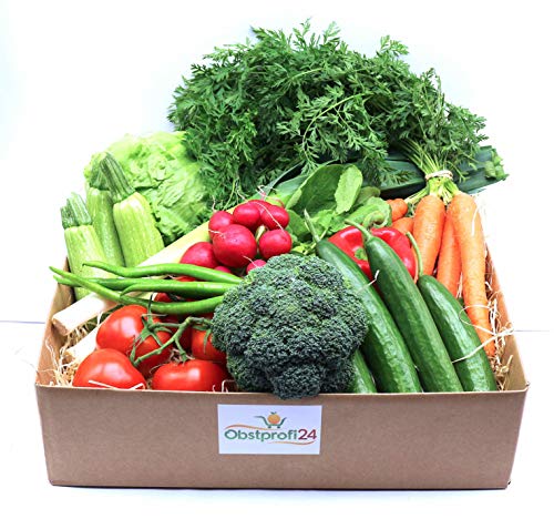 Obstprofi24 - Klassische Gemüsebox-Gemüsekiste aus einer besten Auswahl an reifem saisonalem Salat und Gemüse Obstprofi24 - Klassische Gemüsebox-Gemüsekiste aus einer besten Auswahl an reifem saisonalem Salat und Gemüse von Haylife