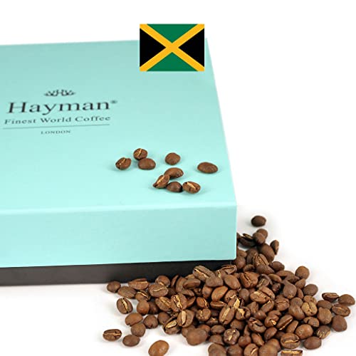 100% Blue Mountain Kaffee aus Jamaika - Geröstete Bohnen | Kaffee-Röststufe: Mittlere, Anzahl von Einheiten: 1 x 100g/3.5oz von Hayman - Finest World Coffee