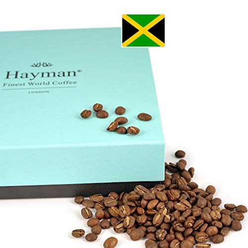 100% Blue Mountain Kaffee aus Jamaika - Geröstete Bohnen | Kaffee-Röststufe: Mittlere, Anzahl von Einheiten: 1 x 340g von Hayman - Finest World Coffee