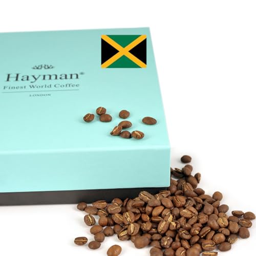 100% Blue Mountain Kaffee aus Jamaika - Geröstete Bohnen | Kaffee-Röststufe: Mittlere, Anzahl von Einheiten: 1 x 340g von Hayman - Finest World Coffee