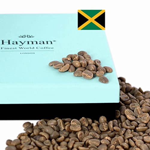 100% Blue Mountain Kaffee aus Jamaika - Grüne Kaffeebohnen | Kaffee-Röststufe: nicht geröstet, Anzahl von Einheiten: 1 x 200g/7oz von Hayman - Finest World Coffee