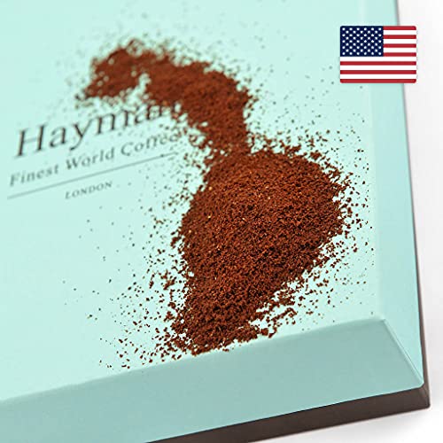 100% Kona Kaffee aus Hawaii - Gemahlener Kaffee | Kaffee-Röststufe: Mittlere, Anzahl von Einheiten: 1 x 680g von Hayman - Finest World Coffee