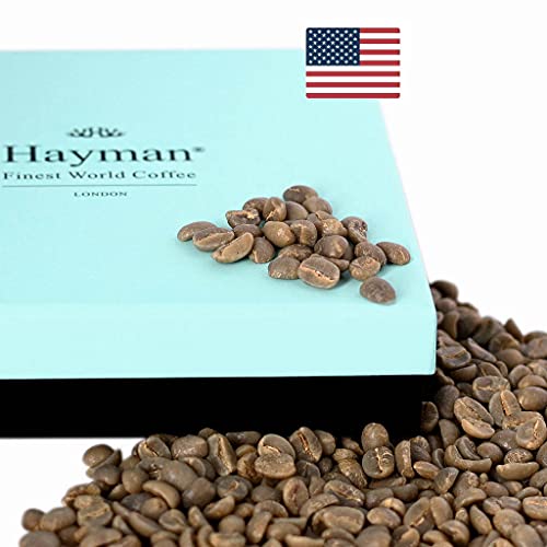 100% Kona Kaffee aus Hawaii - Grüne Kaffeebohnen | Kaffee-Röststufe: nicht geröstet, Anzahl von Einheiten: 1 x 100g/3.5oz von Hayman - Finest World Coffee