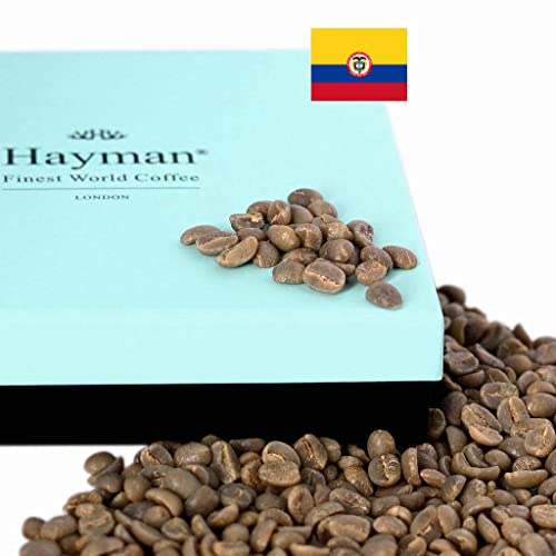 100% Manos Juntas Kaffee aus Kolumbien - Grüne Kaffeebohnen | Kaffee-Röststufe: nicht geröstet, Anzahl von Einheiten: 1 x 454g/16oz von Hayman - Finest World Coffee