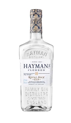 Hayman's Royal Dock Gin 57% Vol.| Navy Strength Gin| Familienrezept| Hayman's of London| Audrucksstarke Aromen von Zitrusfrüchten und peffrigem Koriander | 700ml Hayman's Royal Dock Gin 57% Vol.| Navy Strength Gin| Familienrezept| Hayman's of London| Audrucksstarke Aromen von Zitrusfrüchten und peffrigem Koriander | 700ml von Hayman's