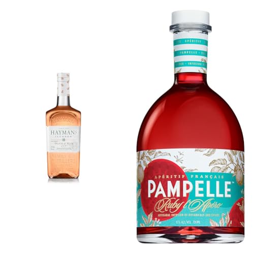 Haymans Peach and Rose Cup & Pampelle Grapefruit Aperitif von Hayman's
